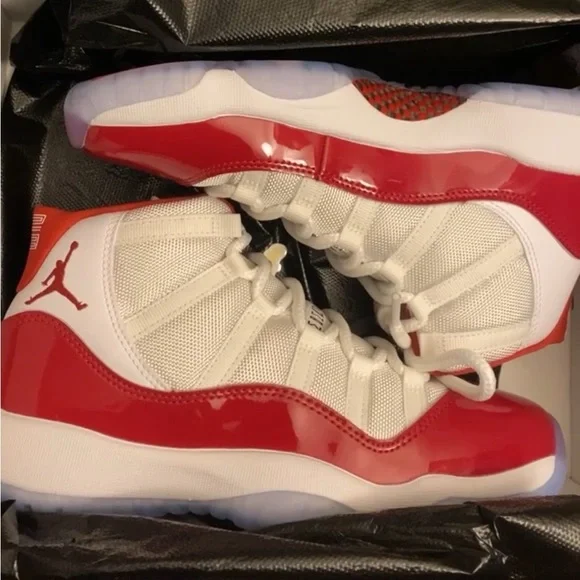 Jordan | Shoes | Brand New Never Worn 222 Cherry Red Jordan  display picture 1
